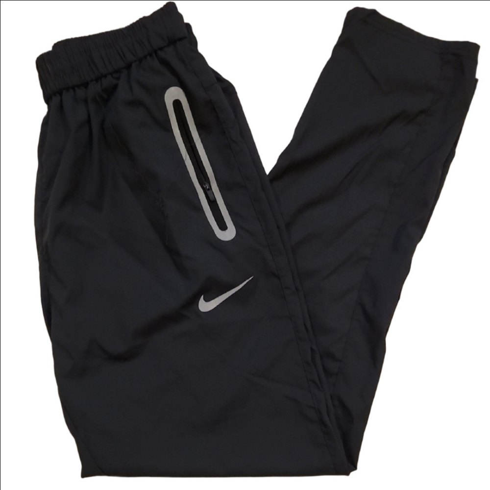 Nike Black Jogger Pants with White Logo